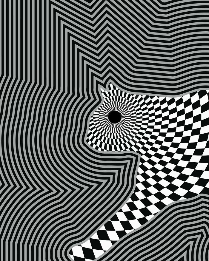 42 ilusões psicodélicas incríveis por este artista: Rola a tela e surpreenda-se! 8