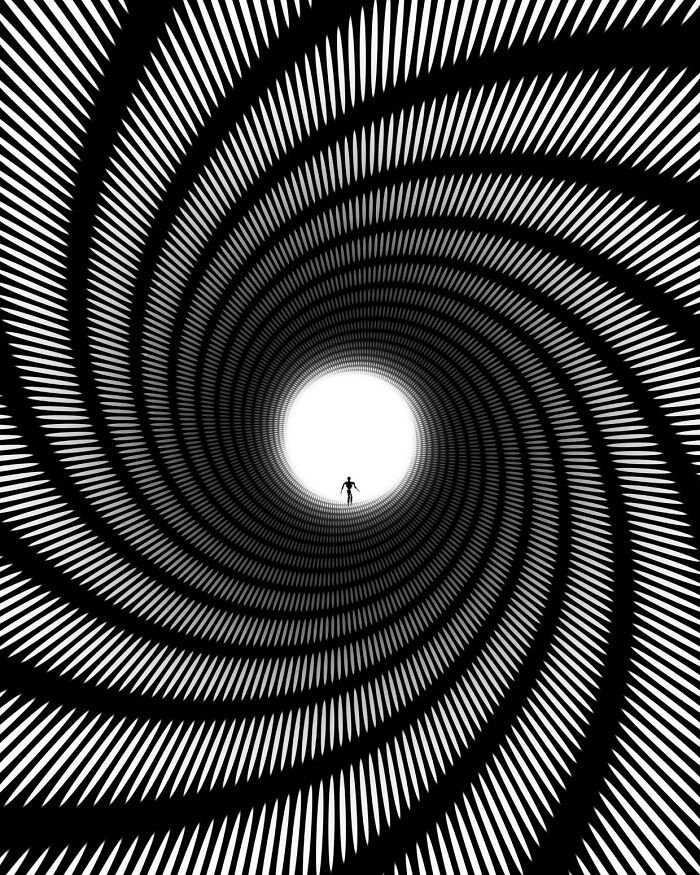 42 ilusões psicodélicas incríveis por este artista: Rola a tela e surpreenda-se! 25