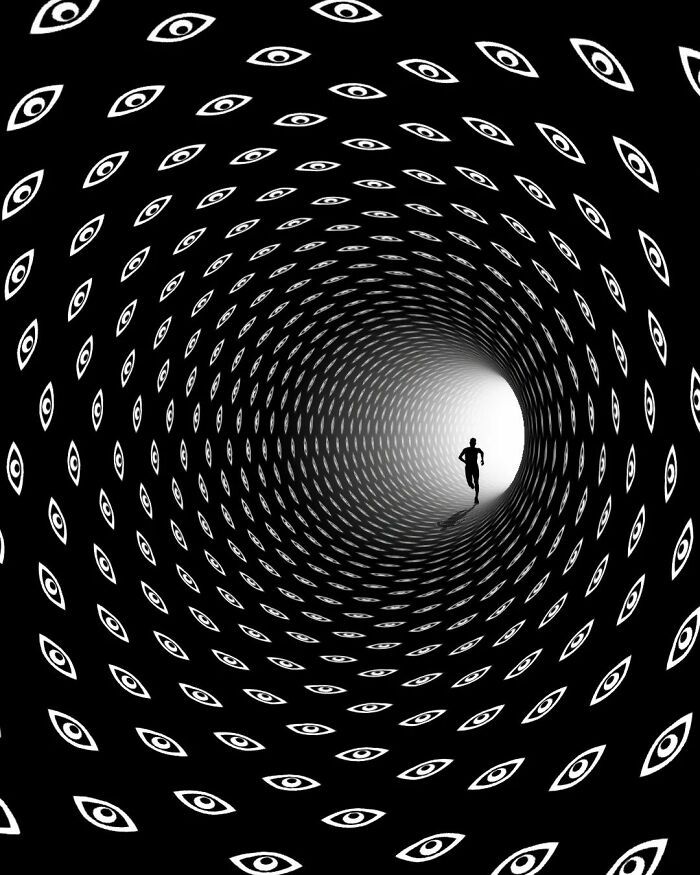 42 ilusões psicodélicas incríveis por este artista: Rola a tela e surpreenda-se! 38