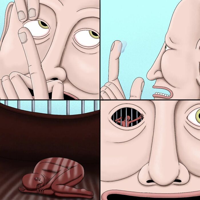 42 ilustrações grotescas que vão abalar seu mundo, cortesia deste artista de quadrinhos! 6