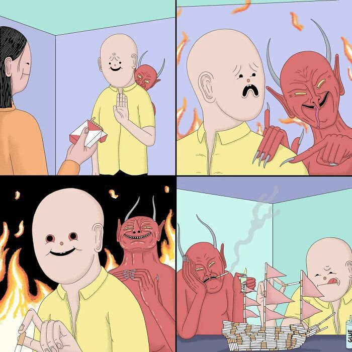 42 ilustrações grotescas que vão abalar seu mundo, cortesia deste artista de quadrinhos! 11