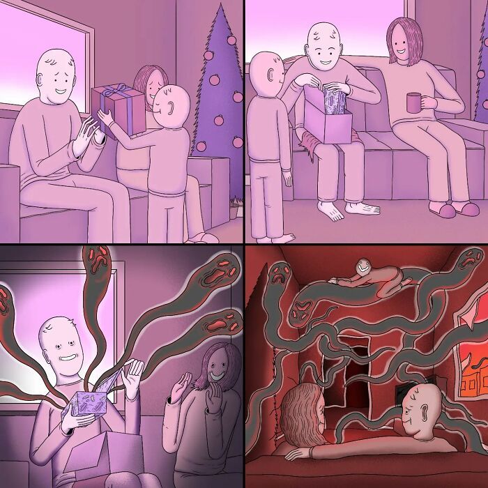 42 ilustrações grotescas que vão abalar seu mundo, cortesia deste artista de quadrinhos! 17