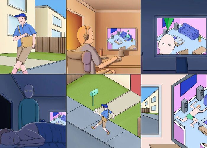 42 ilustrações grotescas que vão abalar seu mundo, cortesia deste artista de quadrinhos! 19