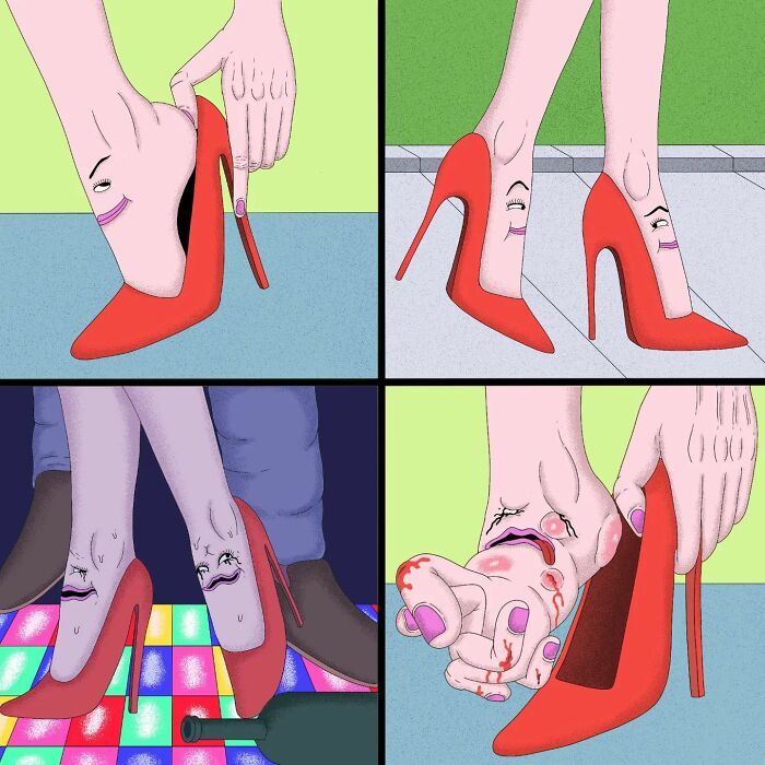 42 ilustrações grotescas que vão abalar seu mundo, cortesia deste artista de quadrinhos! 27