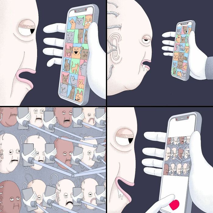 42 ilustrações grotescas que vão abalar seu mundo, cortesia deste artista de quadrinhos! 28