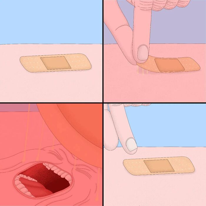 42 ilustrações grotescas que vão abalar seu mundo, cortesia deste artista de quadrinhos! 32