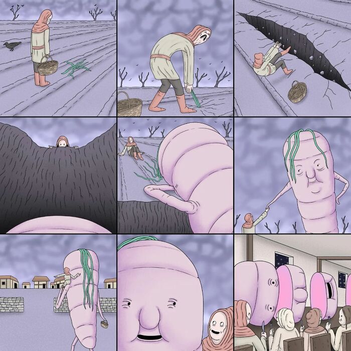 42 ilustrações grotescas que vão abalar seu mundo, cortesia deste artista de quadrinhos! 37