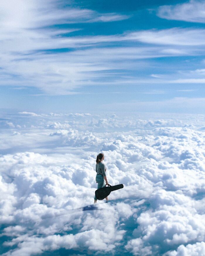 Artista francês transforma sonhos em surrealismo com 42 imagens de pura paz 33