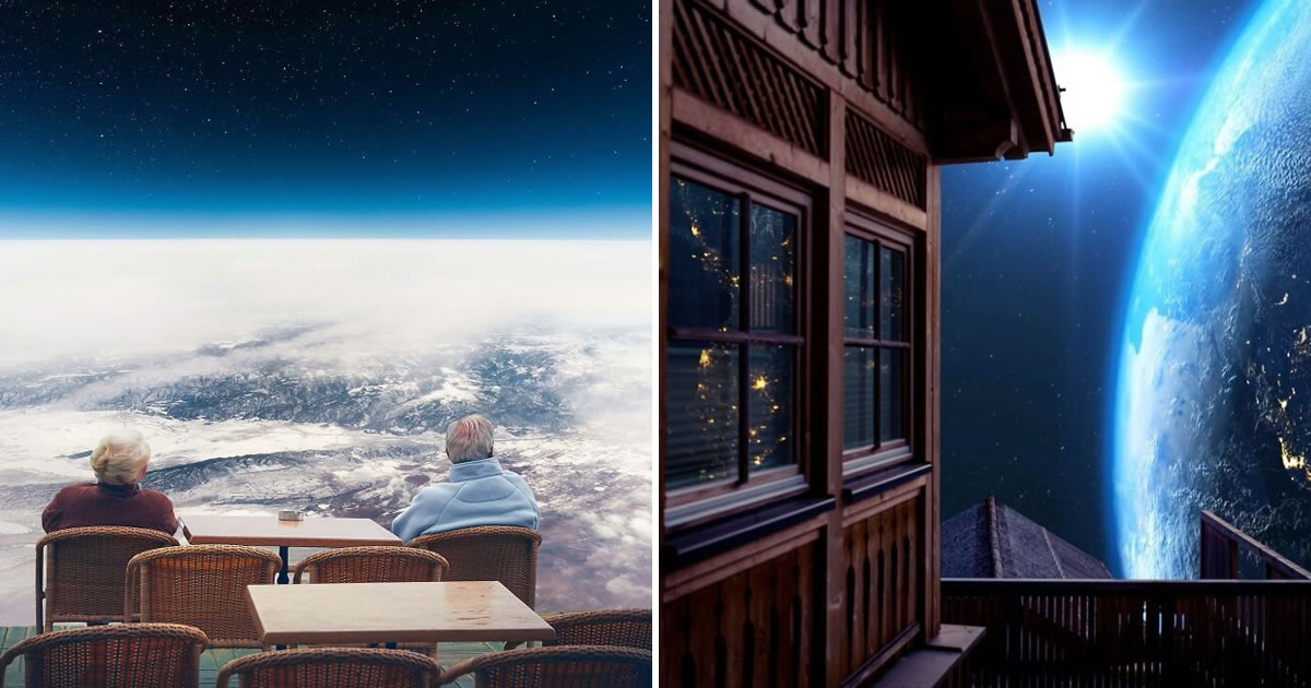 Artista francês transforma sonhos em surrealismo com 42 imagens de pura paz
