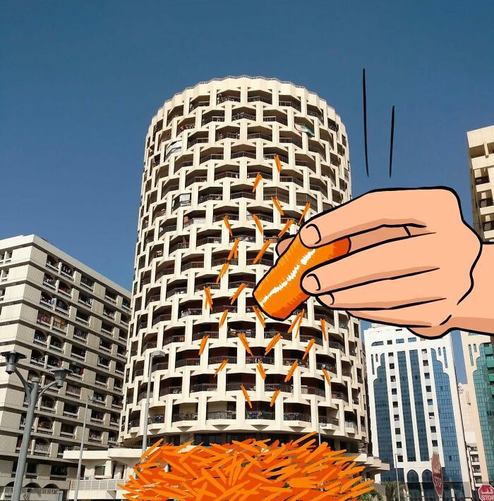 Artista transforma imagens em ilustrações criativas de uma forma única! (42 fotos) 2