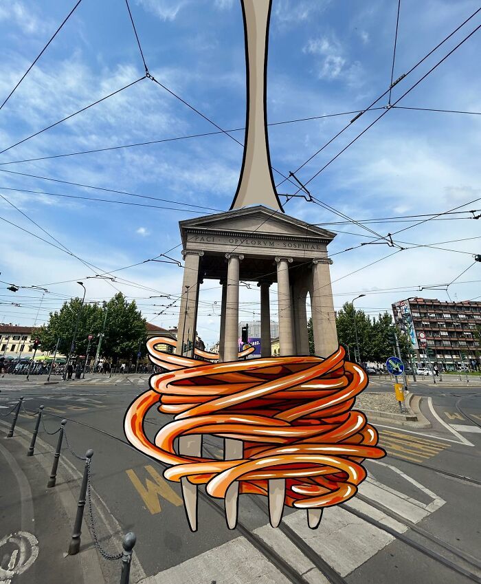 Artista transforma imagens em ilustrações criativas de uma forma única! (42 fotos) 11