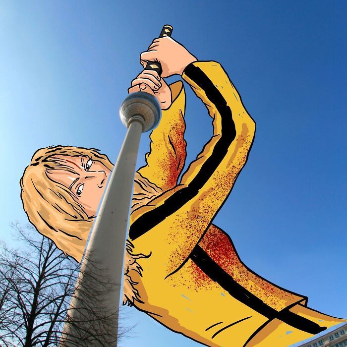 Artista transforma imagens em ilustrações criativas de uma forma única! (42 fotos) 12