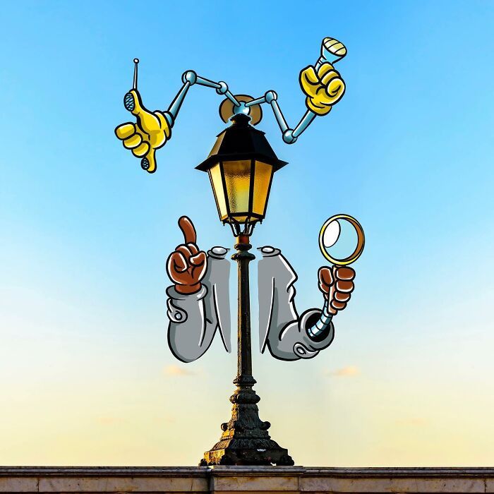 Artista transforma imagens em ilustrações criativas de uma forma única! (42 fotos) 27