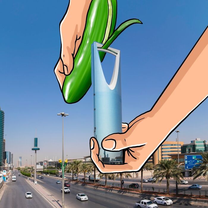 Artista transforma imagens em ilustrações criativas de uma forma única! (42 fotos) 35