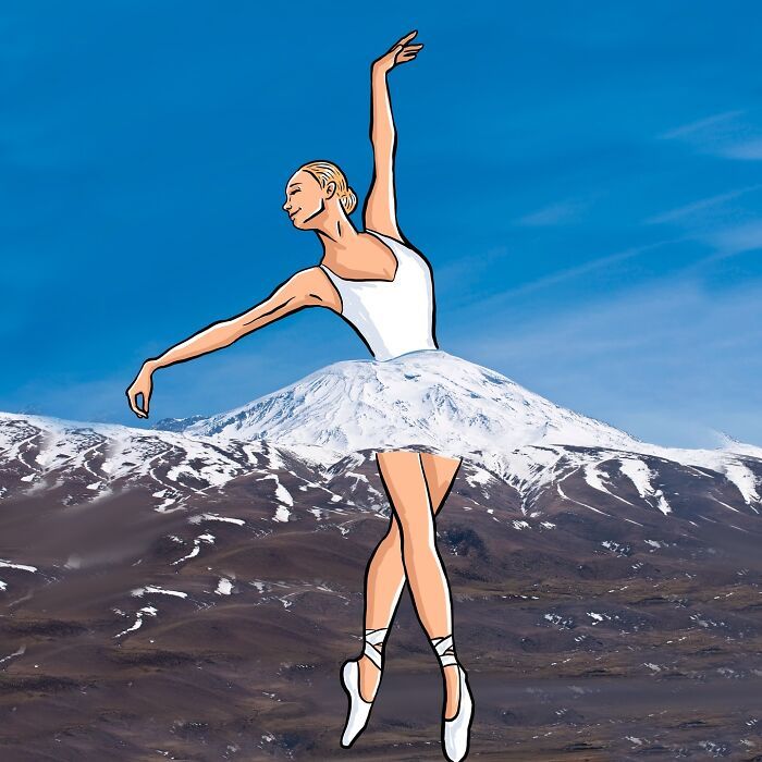 Artista transforma imagens em ilustrações criativas de uma forma única! (42 fotos) 36