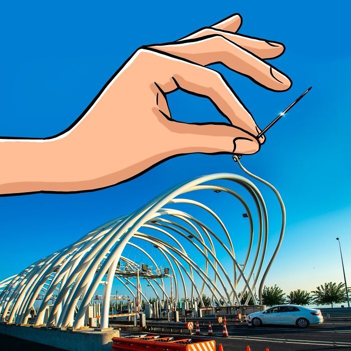 Artista transforma imagens em ilustrações criativas de uma forma única! (42 fotos) 39