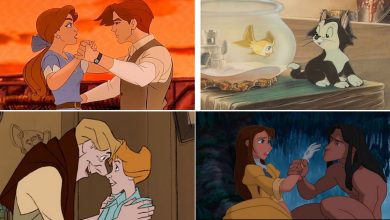 7 casais esquecidos da Disney: Relembrando romances ocultos 8
