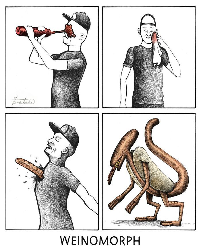 Ilustrações surreais de animais num estilo enciclopédico! (42 fotos) 24