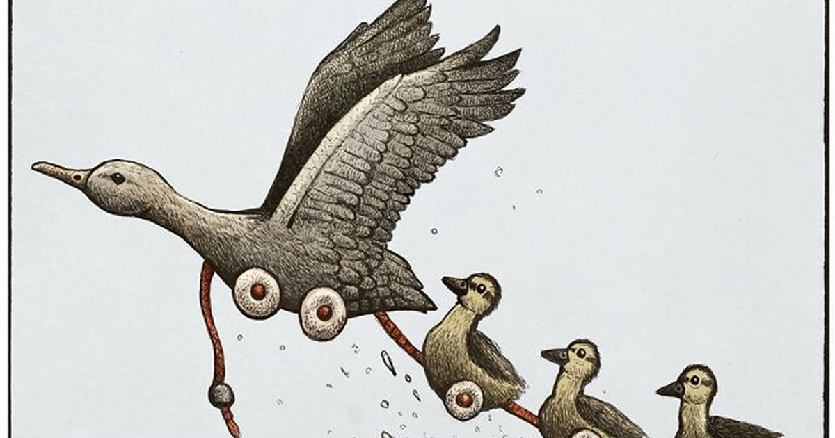 Ilustrações surreais de animais num estilo enciclopédico! (42 fotos)