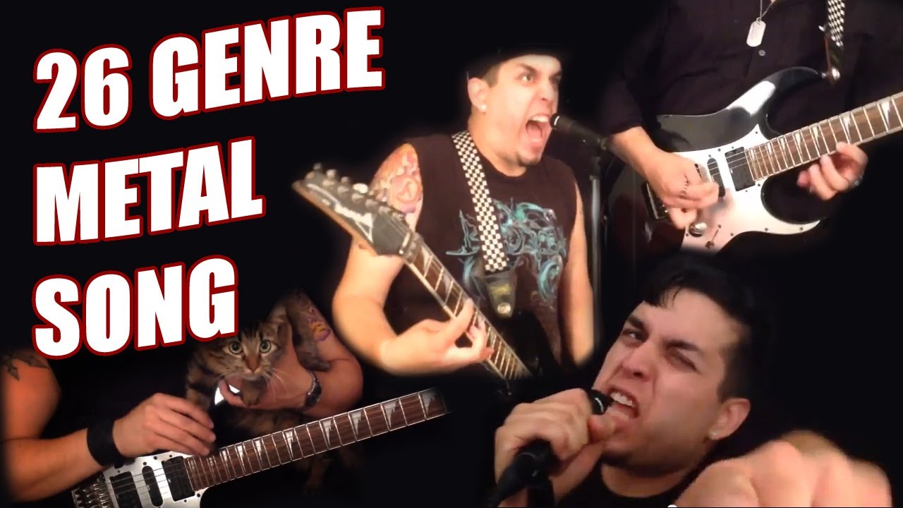 26 gêneros do metal em uma música