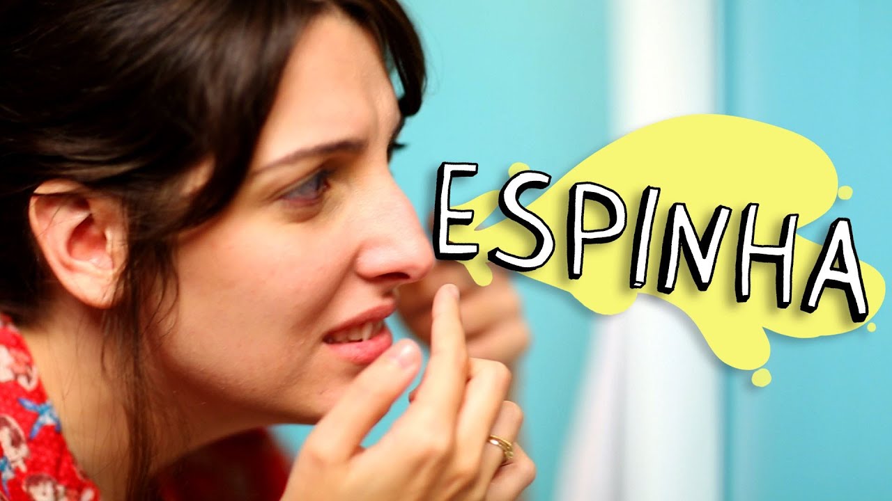 Nunca espreme suas espinhas