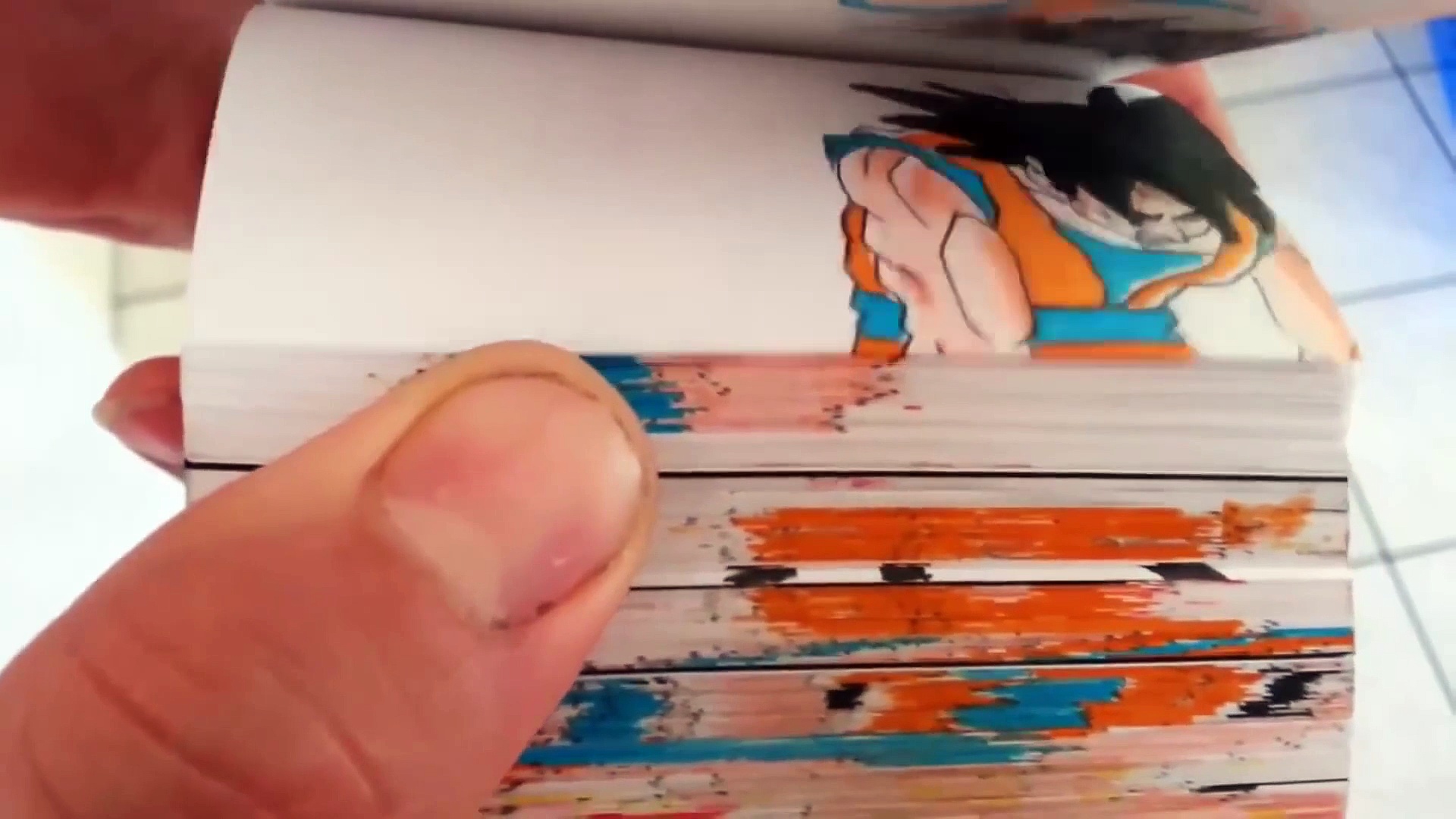 Épica batalha – Goku (ssj god) vs Superman flipbook