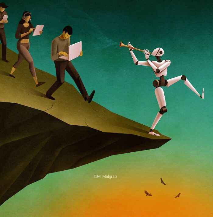 37 ilustrações instigantes de Marco Melgrati que despertam reflexão 3