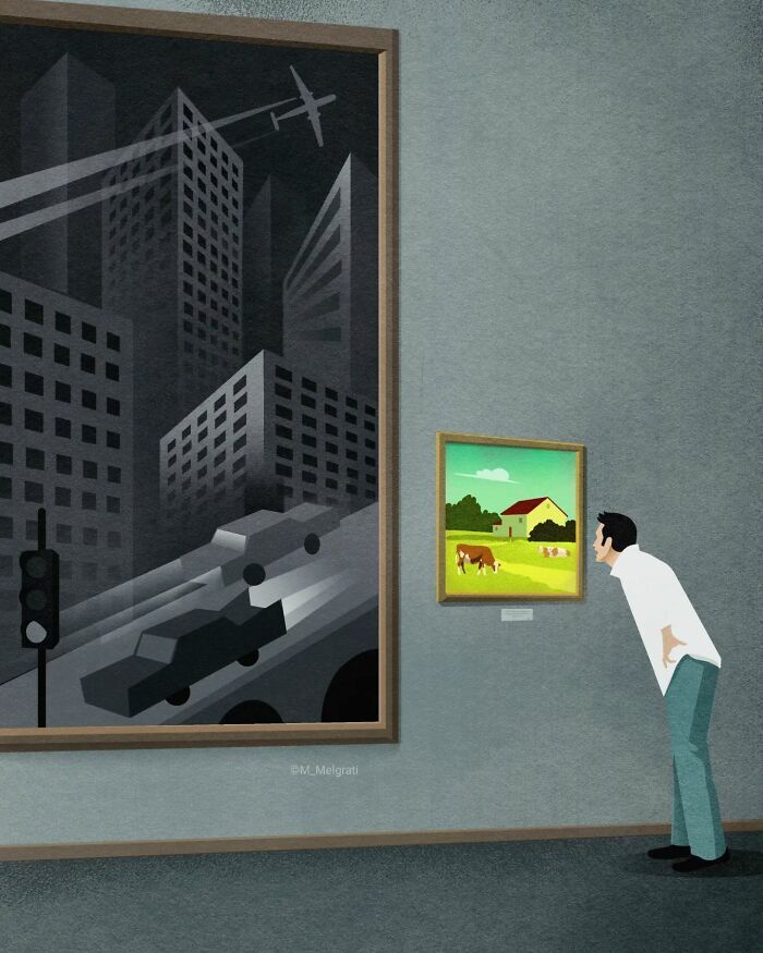 37 ilustrações instigantes de Marco Melgrati que despertam reflexão 9