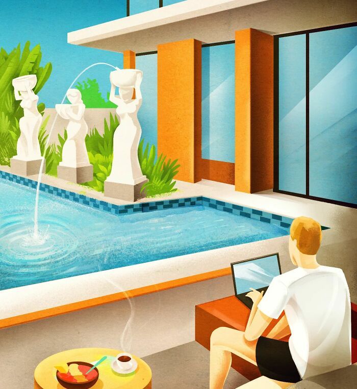 37 ilustrações instigantes de Marco Melgrati que despertam reflexão 15