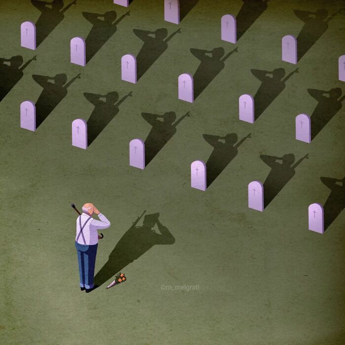 37 ilustrações instigantes de Marco Melgrati que despertam reflexão 20