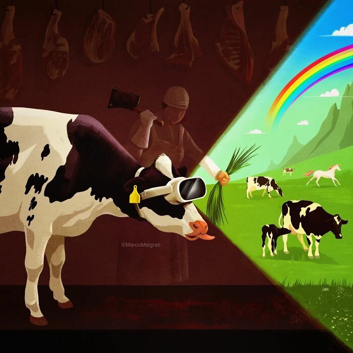 37 ilustrações instigantes de Marco Melgrati que despertam reflexão 23