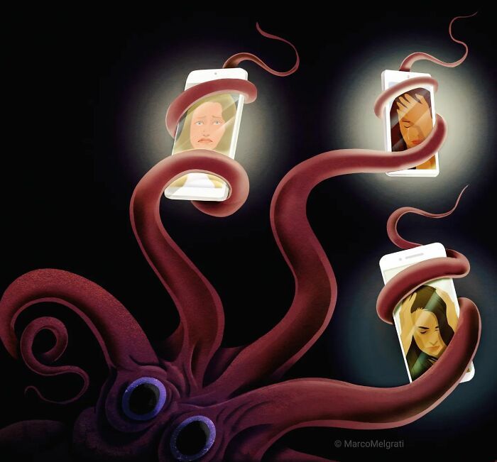 37 ilustrações instigantes de Marco Melgrati que despertam reflexão 25