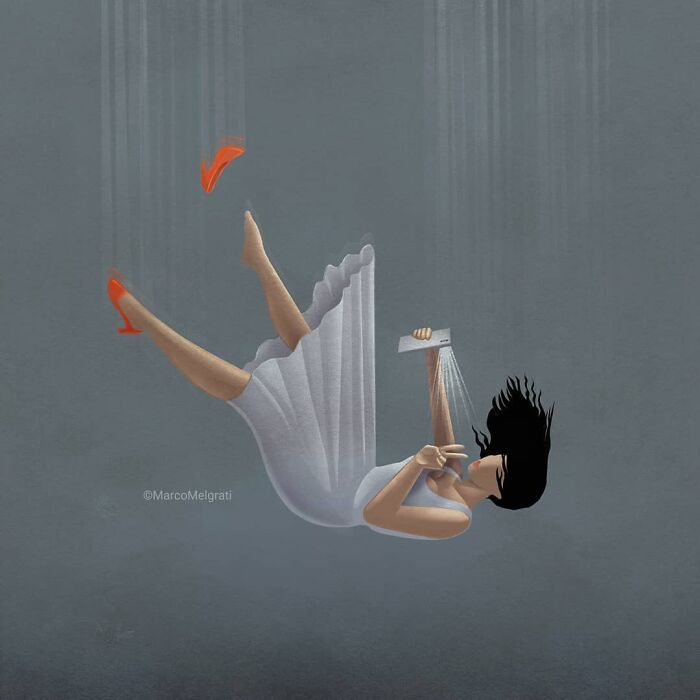 37 ilustrações instigantes de Marco Melgrati que despertam reflexão 34