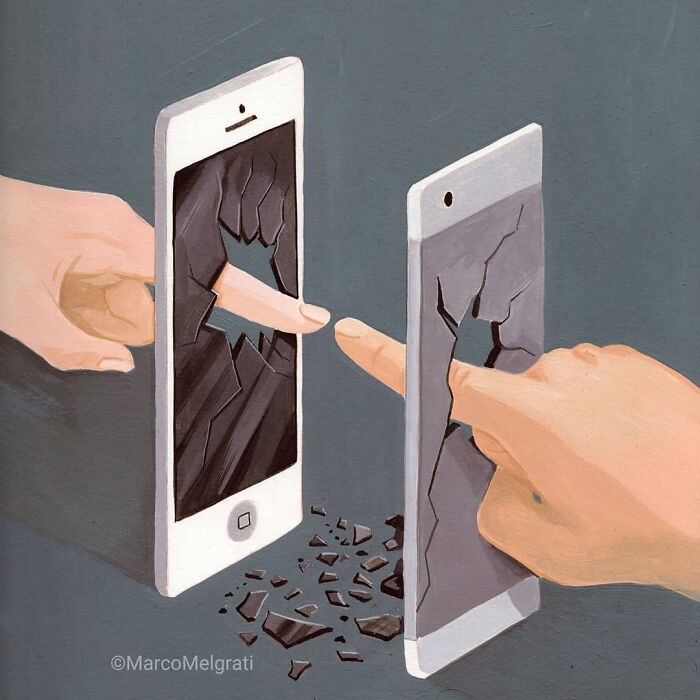 37 ilustrações instigantes de Marco Melgrati que despertam reflexão 36