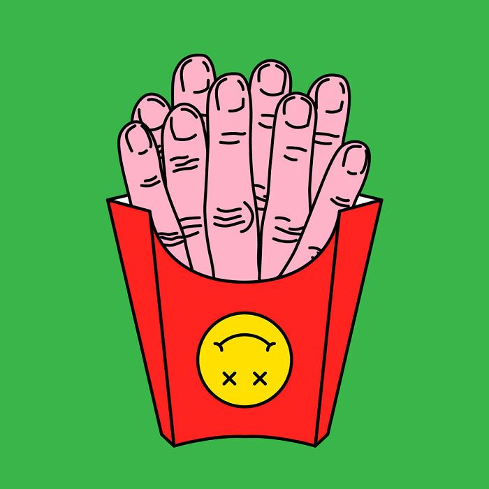 Ilustradora criou 30 ilustrações inspiradas por situações aleatórias da vida 9 Ilustradora criou 30 ilustrações inspiradas por situações aleatórias da vida 9