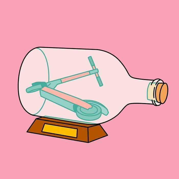 Ilustradora criou 30 ilustrações inspiradas por situações aleatórias da vida 29 Ilustradora criou 30 ilustrações inspiradas por situações aleatórias da vida 29