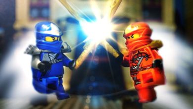 Ninja Jay VS Kai - Stop motion 7