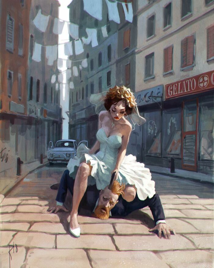 29 obras de arte que ilustram perfeitamente o mundo louco em que vivemos 16