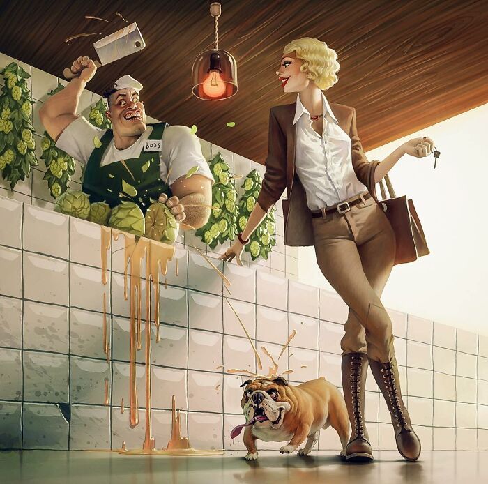 29 obras de arte que ilustram perfeitamente o mundo louco em que vivemos 20