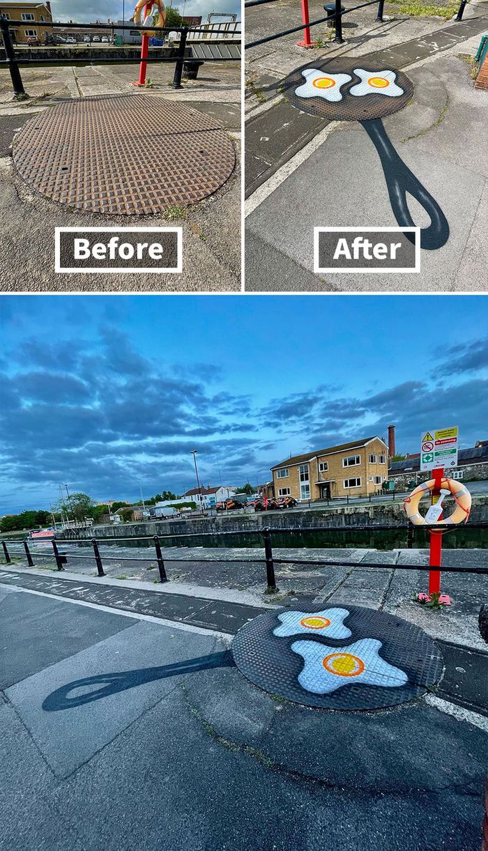 Artista de rua transmuta 30 objetos comuns em fantásticas obras de arte 1 Artista de rua transmuta 30 objetos comuns em fantásticas obras de arte 1