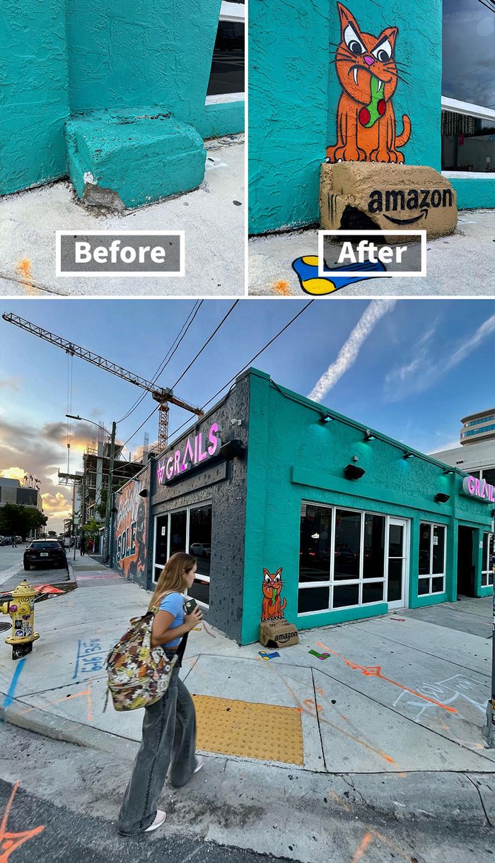 Artista de rua transmuta 30 objetos comuns em fantásticas obras de arte 3 Artista de rua transmuta 30 objetos comuns em fantásticas obras de arte 3
