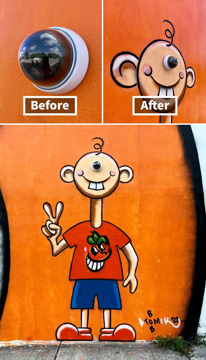 Artista de rua transmuta 30 objetos comuns em fantásticas obras de arte 5 Artista de rua transmuta 30 objetos comuns em fantásticas obras de arte 5