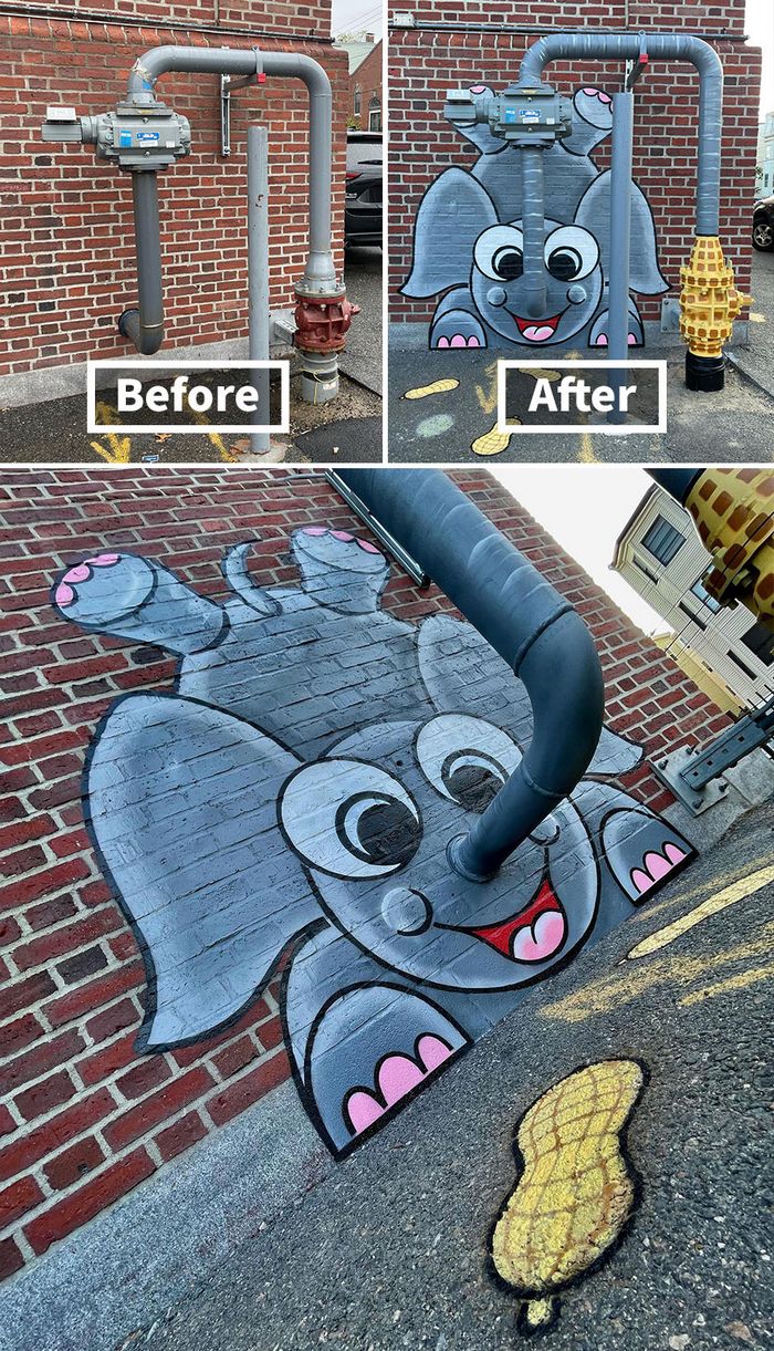 Artista de rua transmuta 30 objetos comuns em fantásticas obras de arte 12 Artista de rua transmuta 30 objetos comuns em fantásticas obras de arte 12