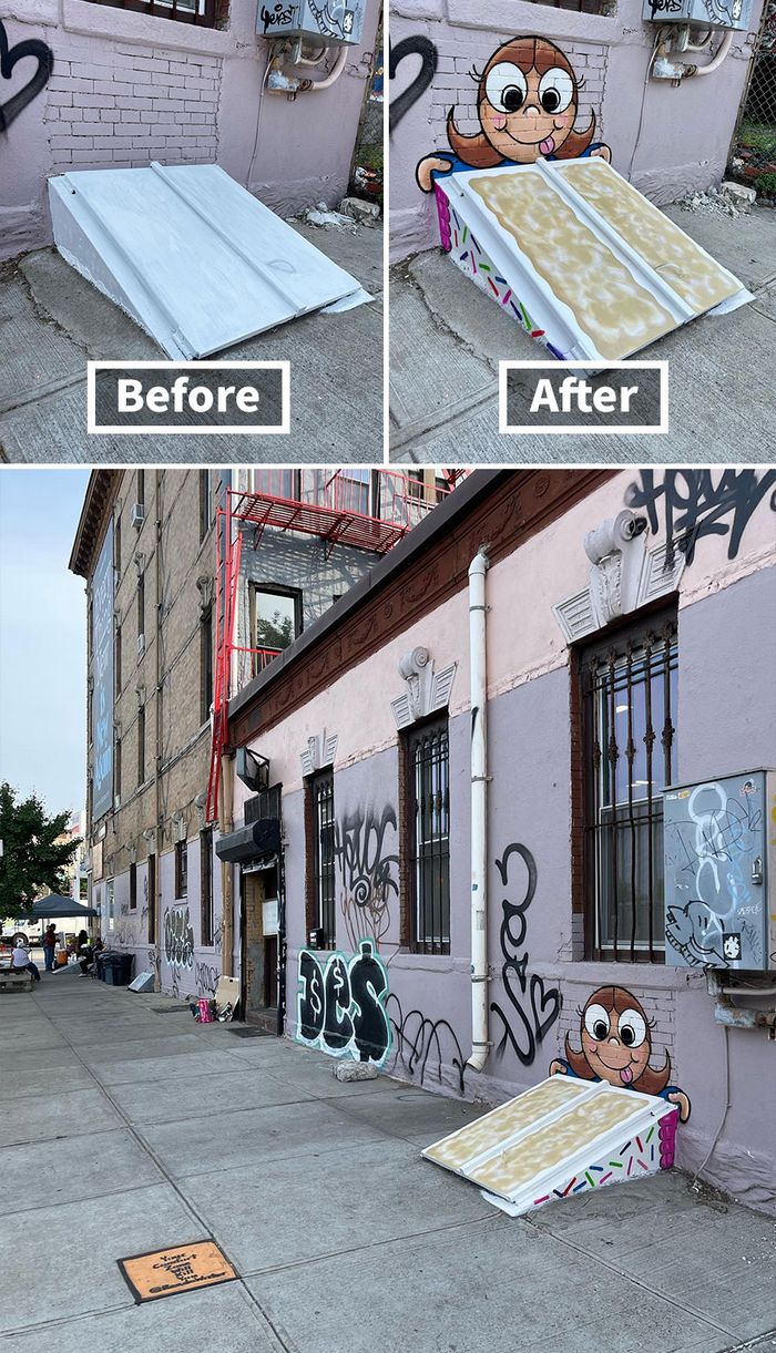 Artista de rua transmuta 30 objetos comuns em fantásticas obras de arte 14 Artista de rua transmuta 30 objetos comuns em fantásticas obras de arte 14