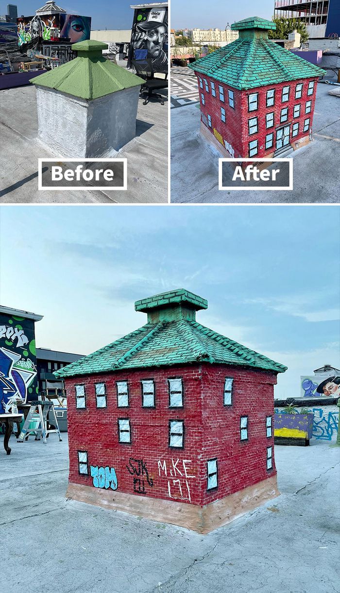 Artista de rua transmuta 30 objetos comuns em fantásticas obras de arte 19 Artista de rua transmuta 30 objetos comuns em fantásticas obras de arte 19