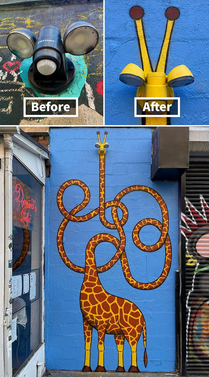 Artista de rua transmuta 30 objetos comuns em fantásticas obras de arte 20 Artista de rua transmuta 30 objetos comuns em fantásticas obras de arte 20