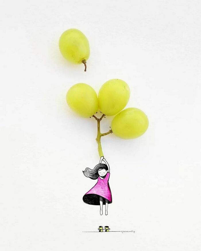 Artista transforma 36 ilustrações em realidade usando objetos do cotidiano 13