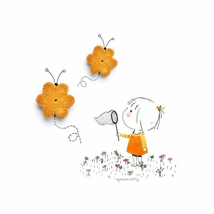 Artista transforma 36 ilustrações em realidade usando objetos do cotidiano 31