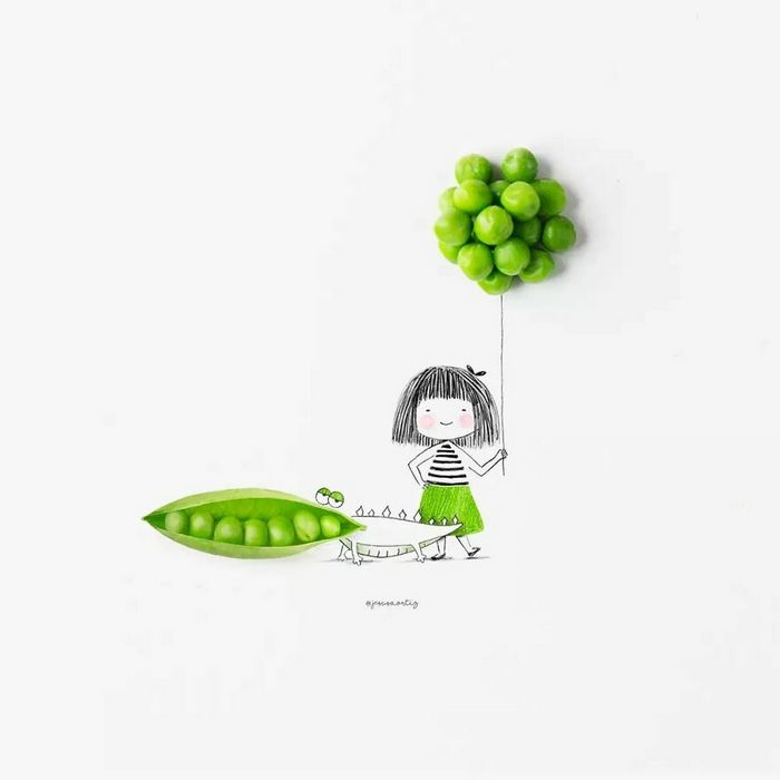 Artista transforma 36 ilustrações em realidade usando objetos do cotidiano 32