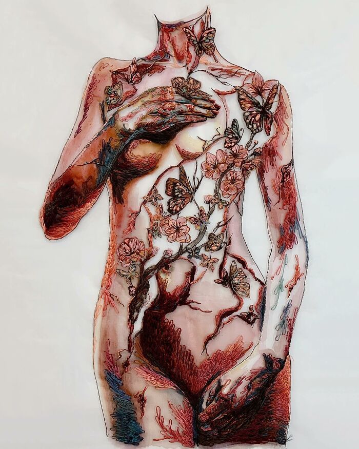 Bordado em Tule: 49 padrões realistas que vão te surpreender 12